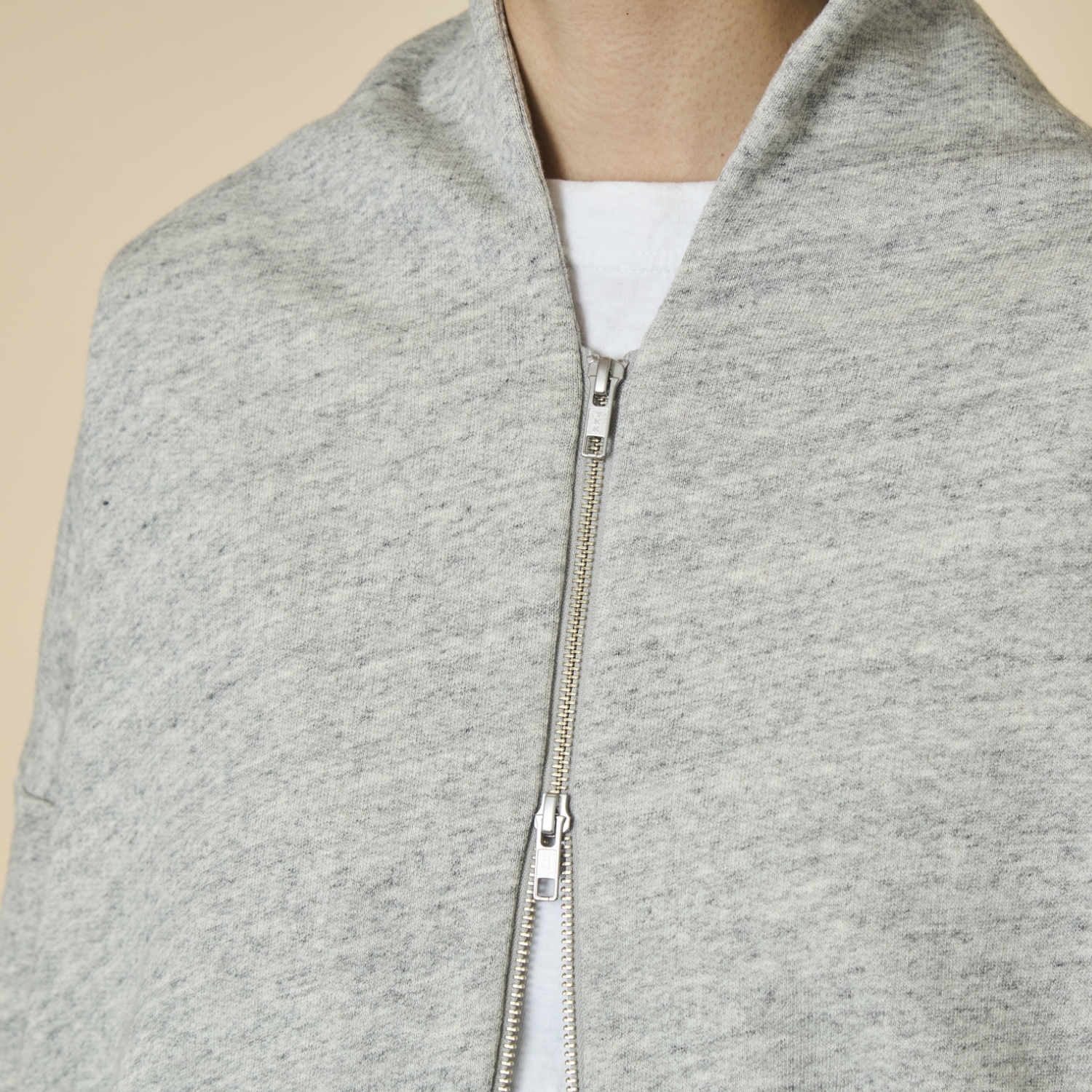 TANG. /パイル裏毛ジップアップ